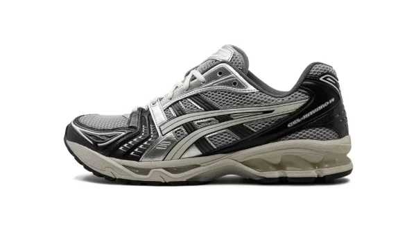 נעלי אסיקס | Asics Gel-Kayano 14 Black Glacier Grey Silver
